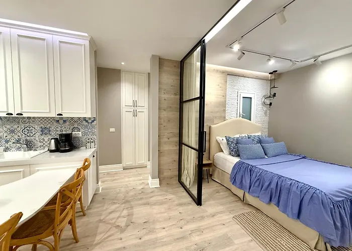 公寓 Limani Luxury Beachfront *